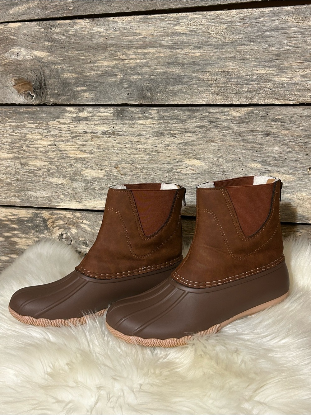Outwoods Women’s Ankle Duck Boots - Picture 4 of 13